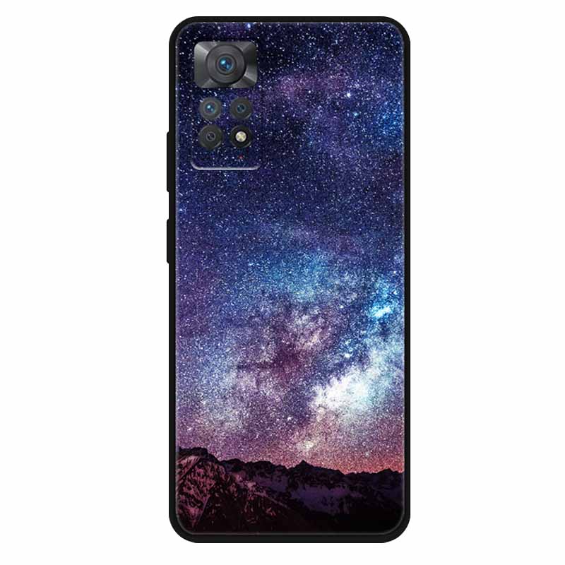 For Xiaomi Redmi Note 11 Pro 4G Case Soft Space Marble TPU Silicone Back Cover For Xiaomi Redmi Note 11Pro 4G Cases Bumper Shell