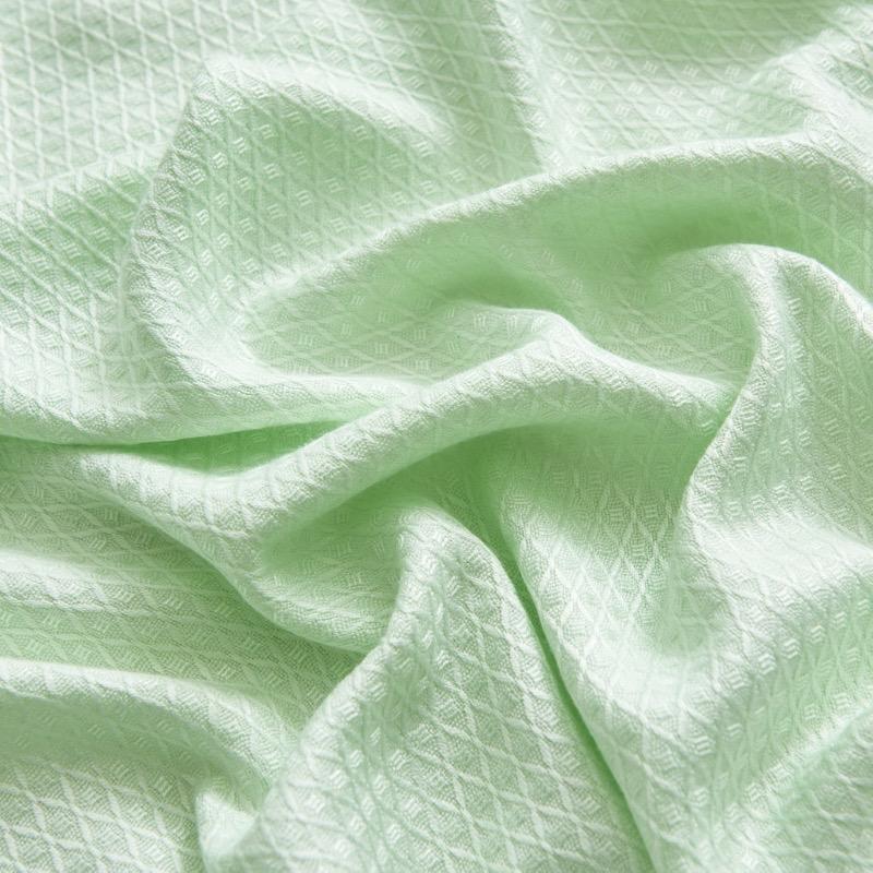 100% Bamboo Fiber Summer Blanket Pure Natural Plant Cooling Quilt Air Condition Comforter Thin Diamond Grid Lightweight Duvet