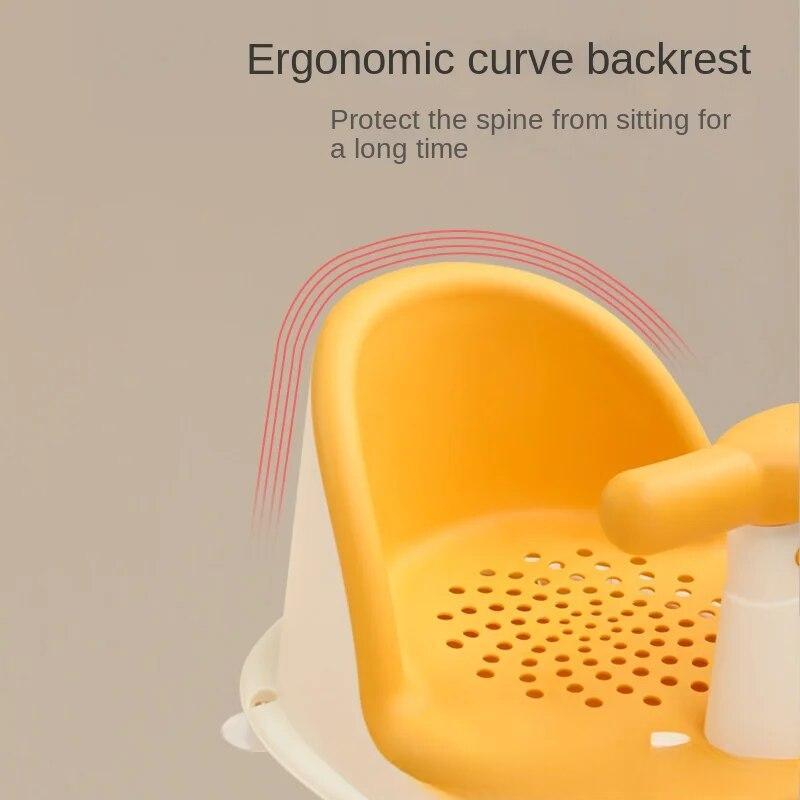 Children's Shower Seat Portable Shower Stand for Newborns and Young Children Children's Growth Accessories