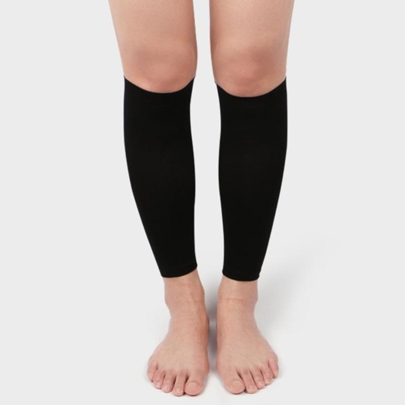1 Pair Calf Compression Sleeve Leg Sleeve Brace for Shin Splints Pains Relief Footless Compression Socks for Football