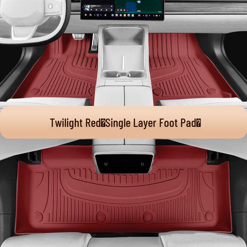 Durable, eco-friendly, odorless TPE high-side floor mats for Chery Jetour PRO EV.