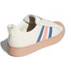 Adidas Neo Streetcheck Leather Casual Durable Low-Top Skate Shoes Women Sneakers Off-White GY1914