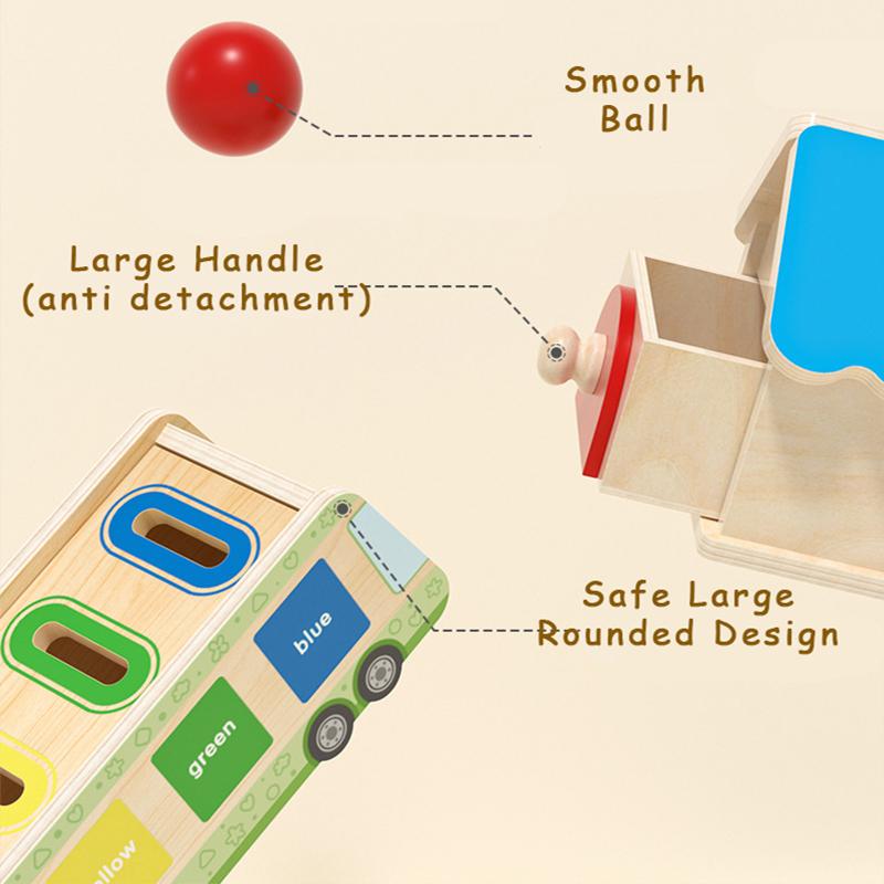 Zabawki sensoryczne Montessori dla dzieci Drewniane układanki Sortowanie kolorów Dopasowanie kształtów Gry planszowe Trening motoryki małej Puzzle Zabawka edukacyjna