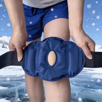 Reusable Knee Ice Pack Wrap Ice Pack for Knee Adjustable Cold Compress Cold Therapy Gel Pads for Pain Relief Sports Injuries