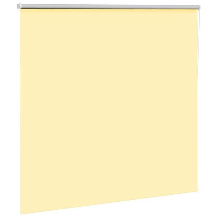 VidaXL Store enrouleur occultant jaune largeur du tissu 146,6 cm, store de jour et de nuit, store de cuisine, store 4012048