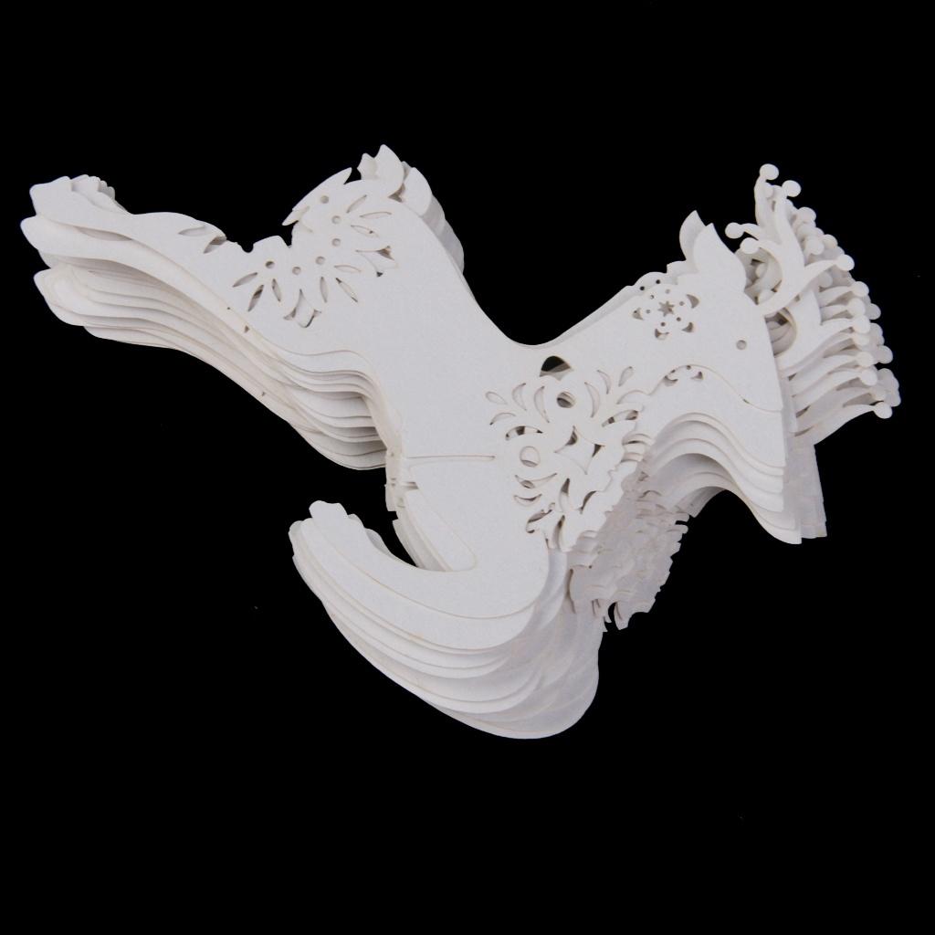 50 sklenice na víno Jmenovka Vánoční večírek Dekor Tvar soba Bílá