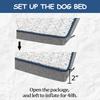 EMPSIGN Pet Dog Dog Cat Indoor Just the Right Suitable for Small and Medium Removable for Senior and Other Small Size M Mat, Cushion, Bed, Bed,