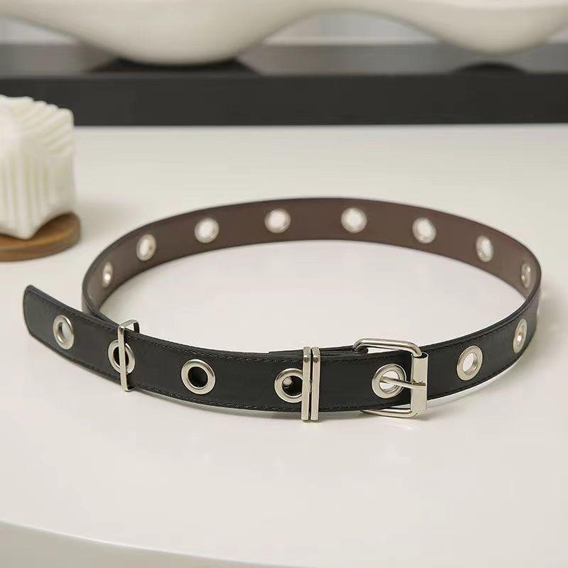 

Sophisticated Womens Canvas Basic Denim Allpurpose Korean Trendy Belt Single Belt