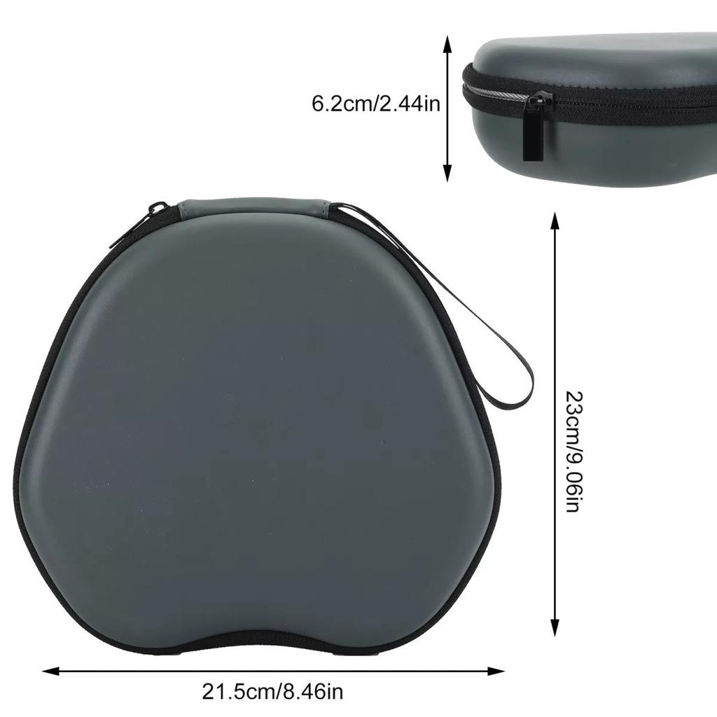 For Airpods Max Bluetooth-compatible Earphone Storage Bag EVA Hard Portable Wireless Headphone Shockproof Protective Cover Case