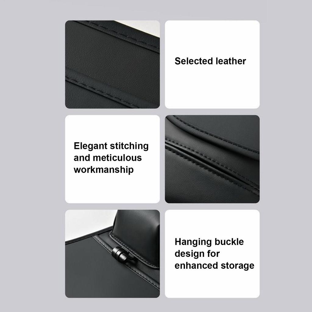 Car Seat Back Organizer Multifunctional High-Capacity Seat Back Pouch Holder Convenient Container For Traveling Outdoor