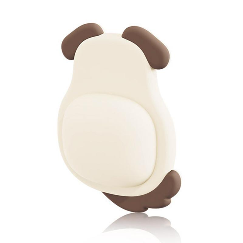 Niedliches Haustier Anti-Kollisions-Pad Weichgummi Türsticker Anti-Kollisions-Artefakt Kühlschranktür Rückwandsticker