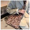 SCIONE Γυναικεία τσάντα ώμου Messenger Fashion Leopard Print Τριχωτή γυναικεία τσάντα