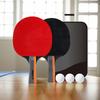 Ping Pong Paddles Ping Pong Racket 2 Rackets & 3 Balls 2 Player Ping Pong Set Professional Non Slip for Beginners Training Game