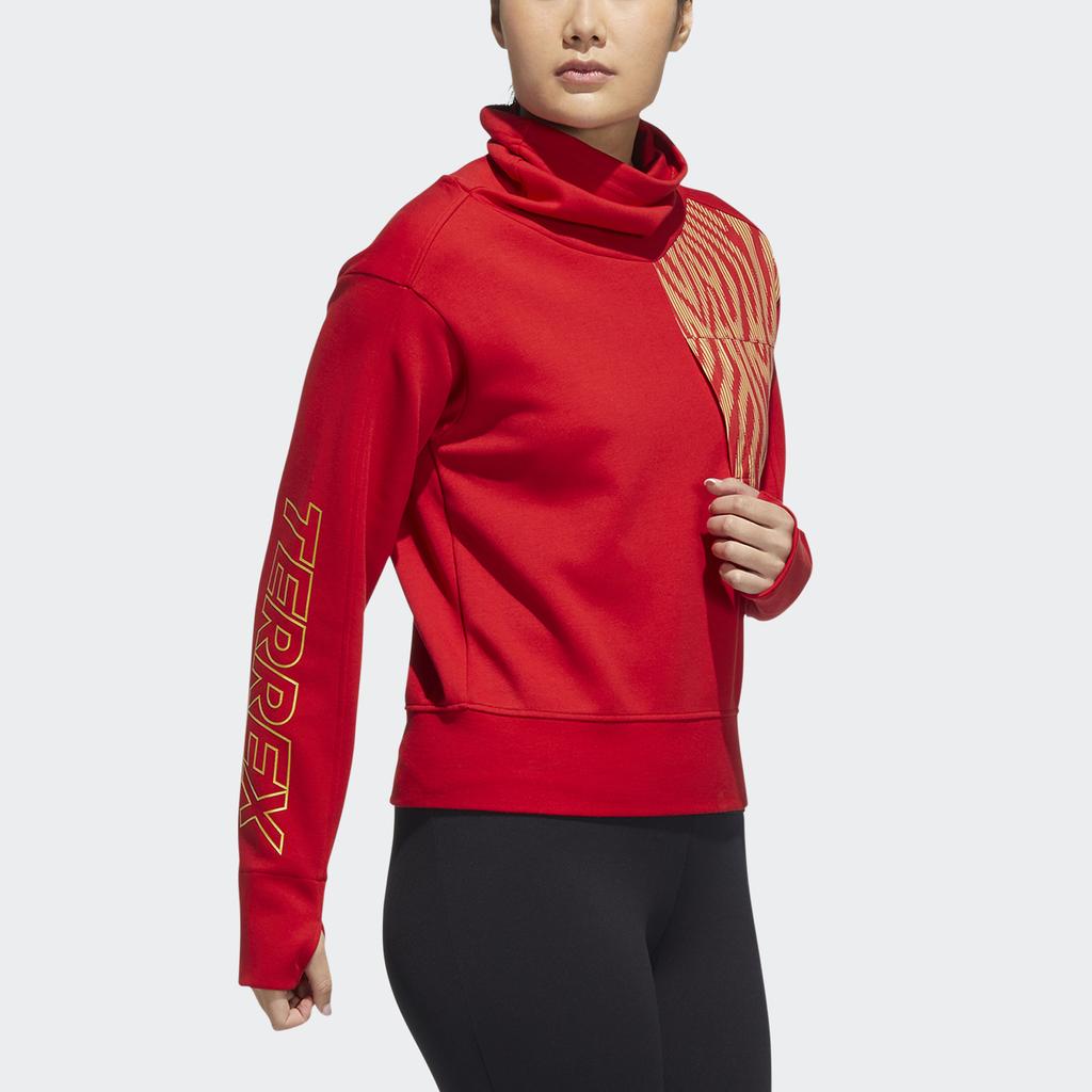 Adidas Chinese New Year Padded Jacket Women Outerwear Red HE7315