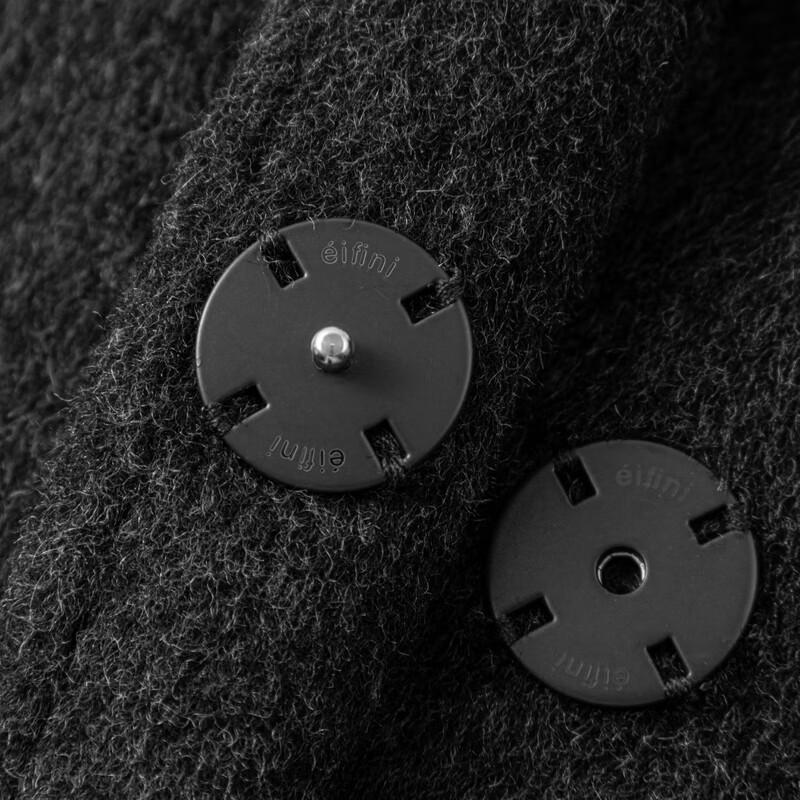 Eifini Women's Mid-length Tencel Wool Coat 199A170447