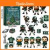 Kalendarz Adwentowy Philadelphia Eagles Blind Box z Akrylowymi Ornamentami na Prezenty Świąteczne