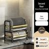 Multi-functional Kitchen Dish Drying and Storage Rack