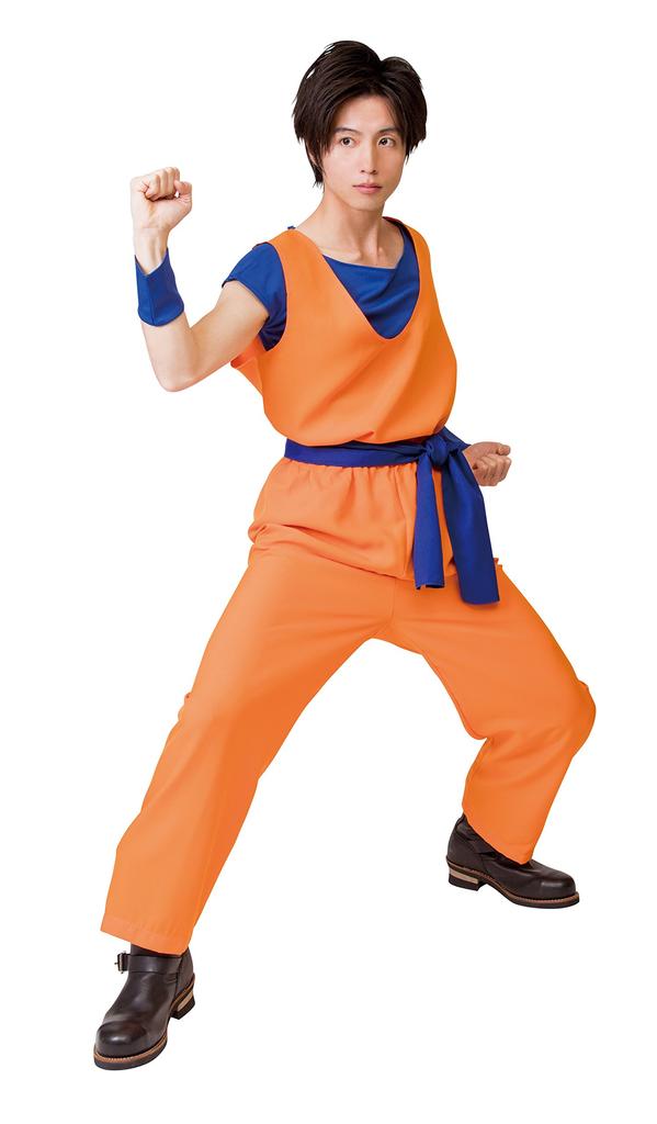 Clearstone Narikara Kenkyubu Cosplay Halloween Orange Dogi Unisex Orange