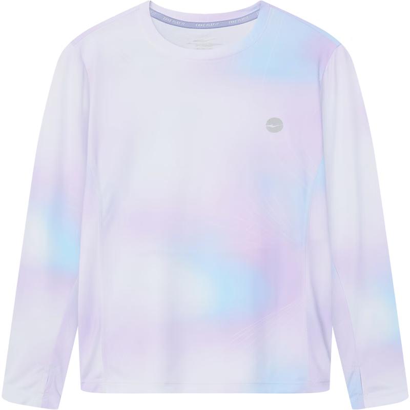 ERKE Girls  Long Sleeve Round Neck T-shirt 165