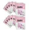30 Korean-made Collagen Moisture Mask Sheets, 1 Pack a Day, Moisturizing Aloe Face Pack 3 Types