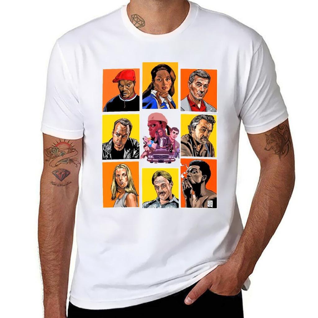 Bridget Fonda Jackie Brown Tshirt Quick Dry Training Short Sleeve Tee Tshirt