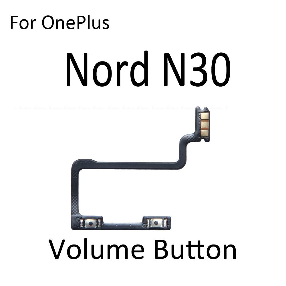 Power On Off Button Volume Switch Key Control Flex Cable Ribbon For OnePlus Nord CE 3 4 CE3 CE4 Lite N10 N20 SE N30 Repair Parts