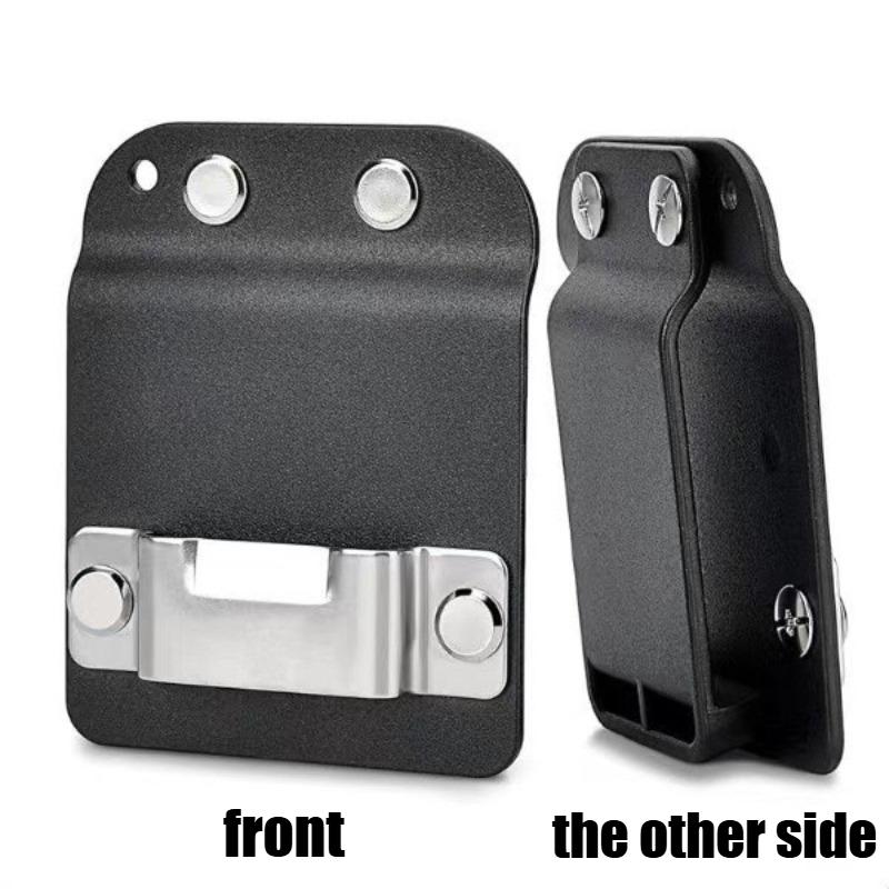 Clip-On Tool Belt&Drill Holder&Portable Hook Holster for Cordless Drill,Impact,Nailer,Tape Measure or Any Tools with Hanger Clip