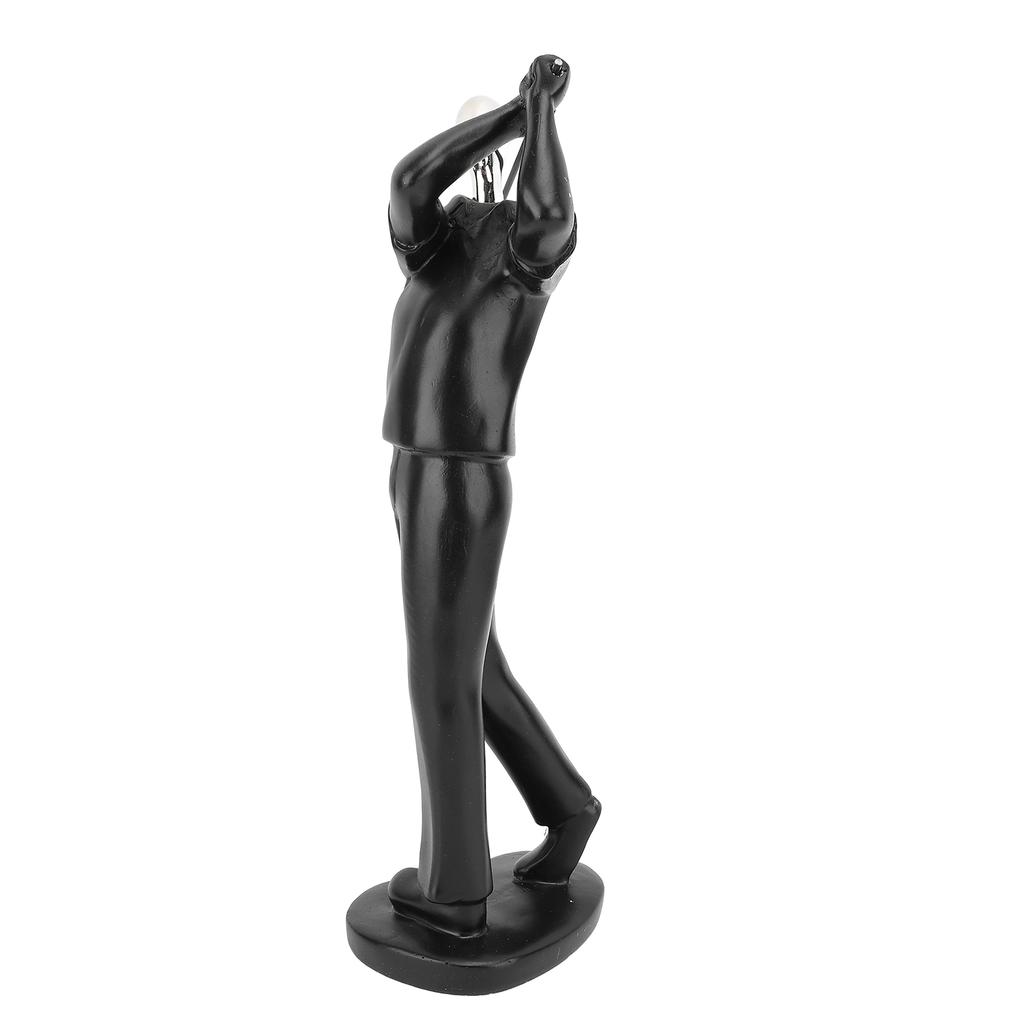Resin Musician Figurines Abstract Sports Men Figures Decorative Sculpture Ornament for Desktop Living Room Type 3