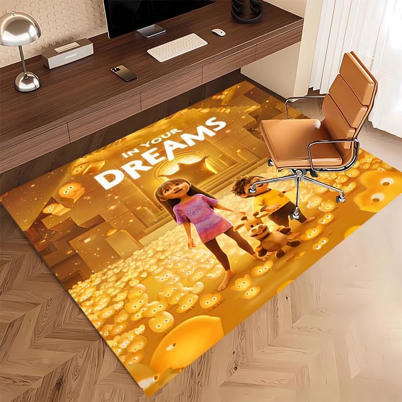 movie In Your Dreams Print Area Rug - Soft,Washable Non-Slip Indoor Mat,Living Room,Home Office Decorative Rug