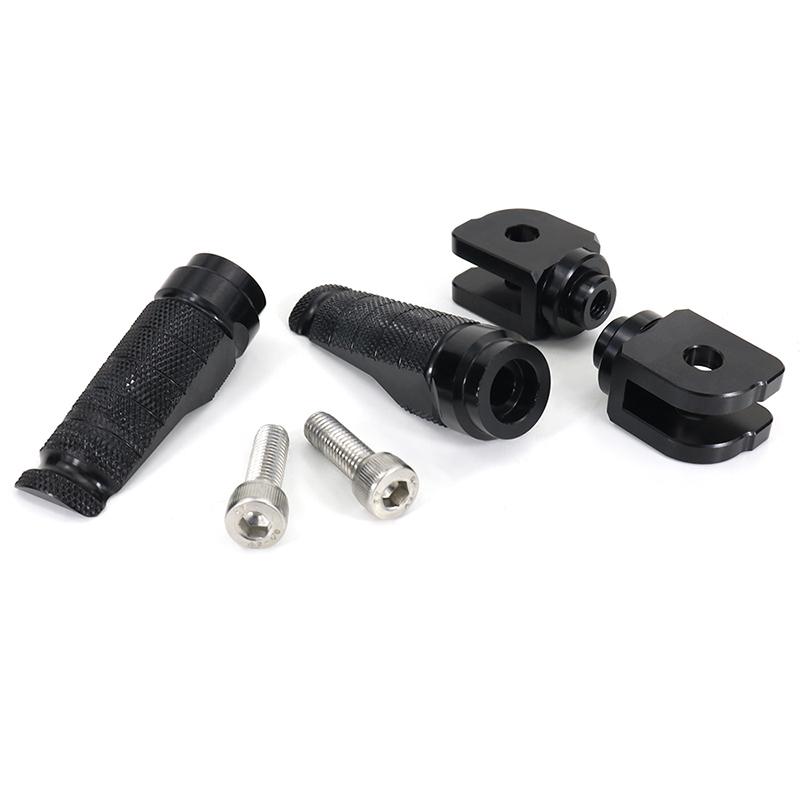 Motorcycle Foot Pegs Pedals CNC Aluminum Front Footrests Fit For Kawasaki Z800 Z750R Z1000 ZX-6R ZX6R 636 ZX-10R ZX10R ZX 10R