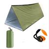 Notunterkunft Biwaksack Überlebenszelt Kit Mylar Röhrenzelt Schlafsack Wasserdicht Outdoor SOS Thermodecke Wiederverwendbar