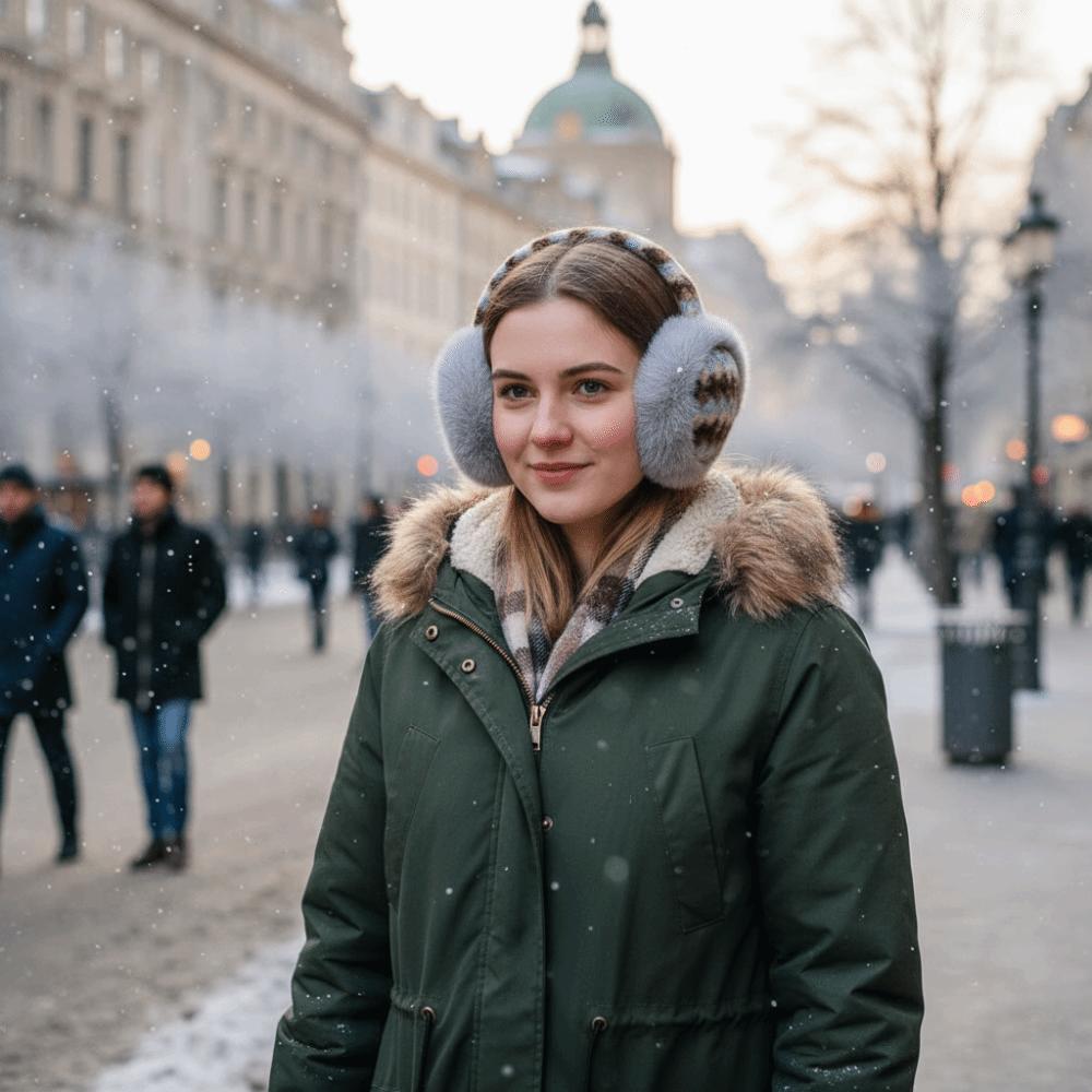 Thicken Plushes Earmuffs Windproof Cute Ear Cover Comfortable Cold-proof Ear Mask Holiday Gifts