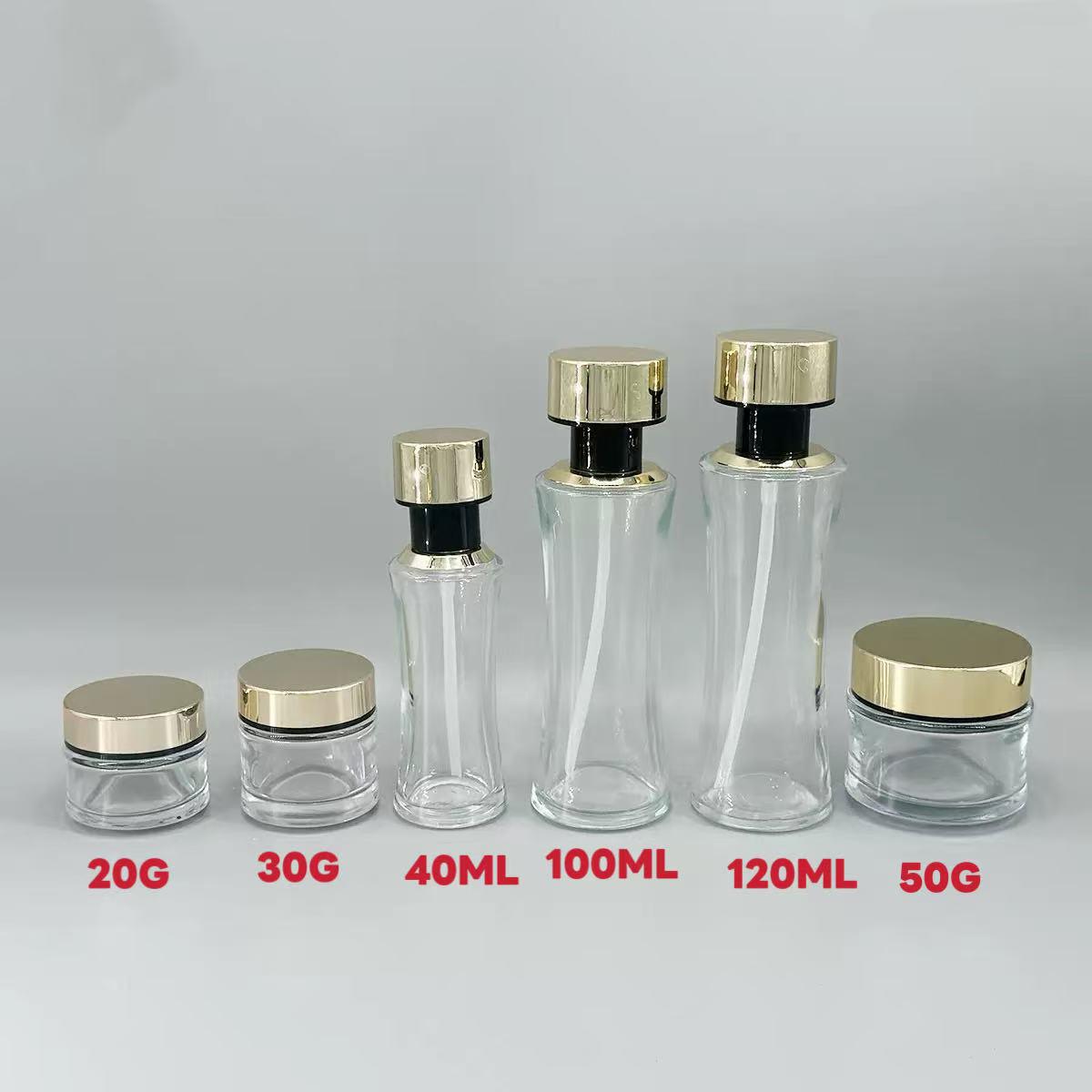 

Cosmetic Lotion & Toner Cream Refill Bottles (20g-50g) and Foundation Liquid Containers (40ml-120ml) Mask Bottles In Stock. 20G; Transparent Bottle; Glass