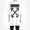 Off Bart Peace Oversized T Shirt OMAA066S191850340188