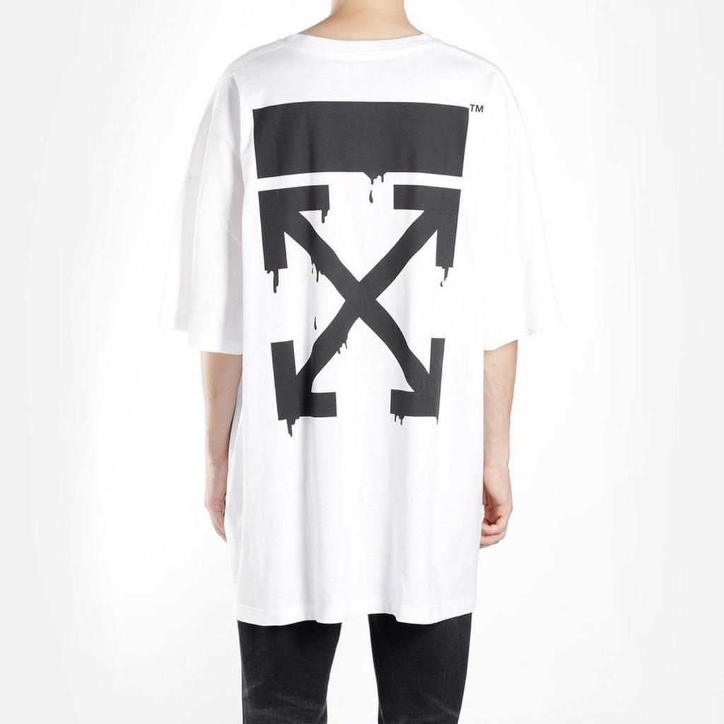 Off Bart Peace Oversized T Shirt OMAA066S191850340188