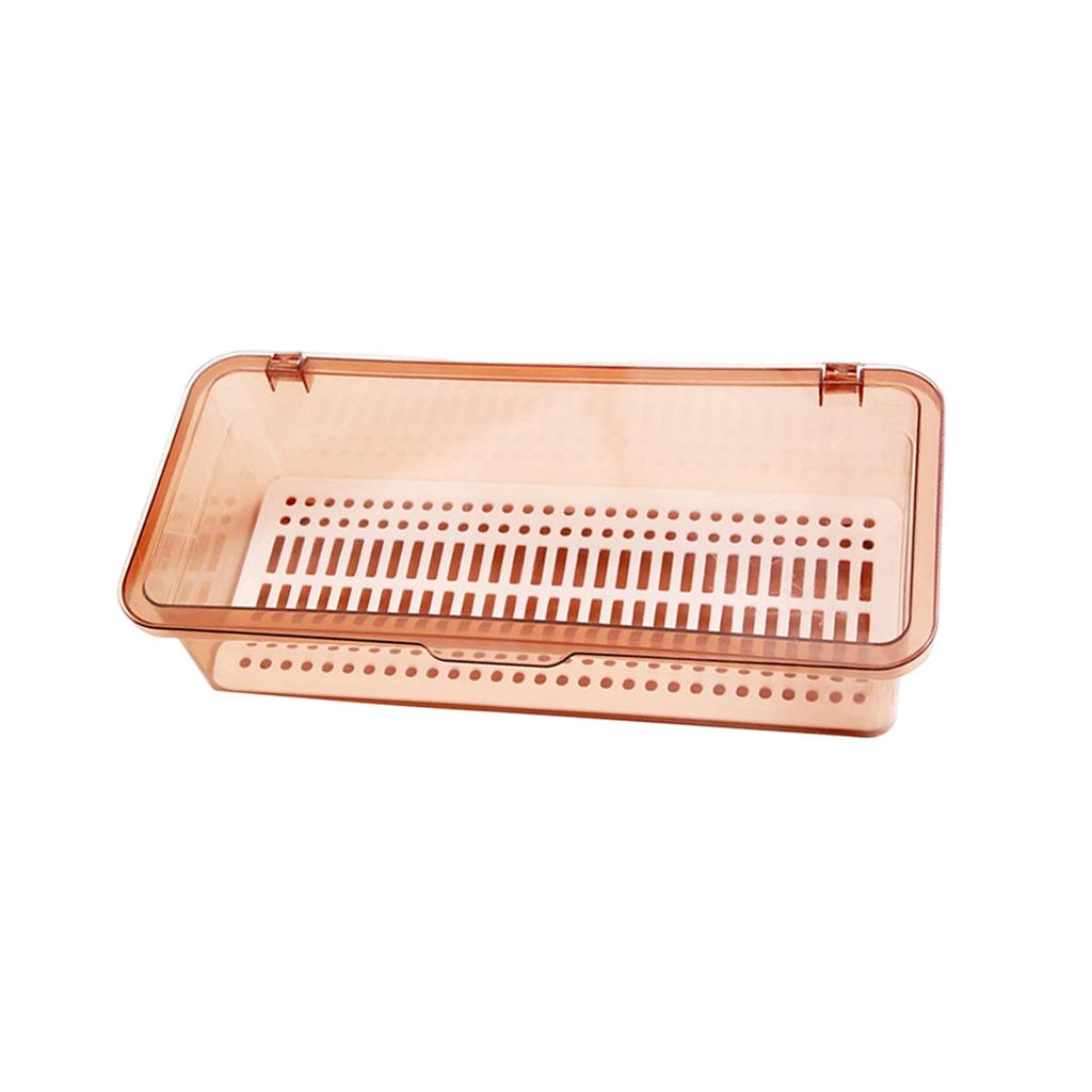 Chopstick Container Ventilated Base Hygienic Designs Dustproof Lid Utensils Storage Solution