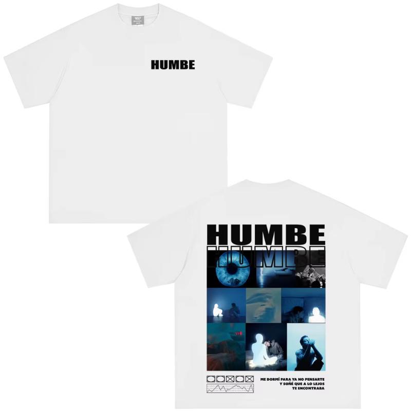 Rapper Humbe Dueno Del Cielo Album 2026 Tour T Shirt Unisex Unisex Fashion Tshirt Summer Cotton Loose Aesthetic Trendy Tshirts