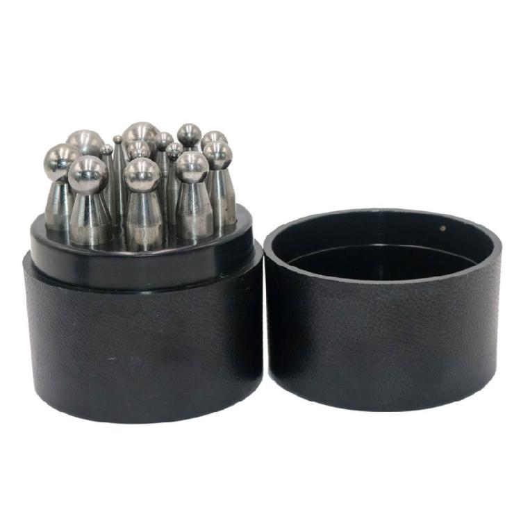 

Jewelry Maker Steel Punch Set 15/17Pcs Hammered Metal Stamping Tool With Case