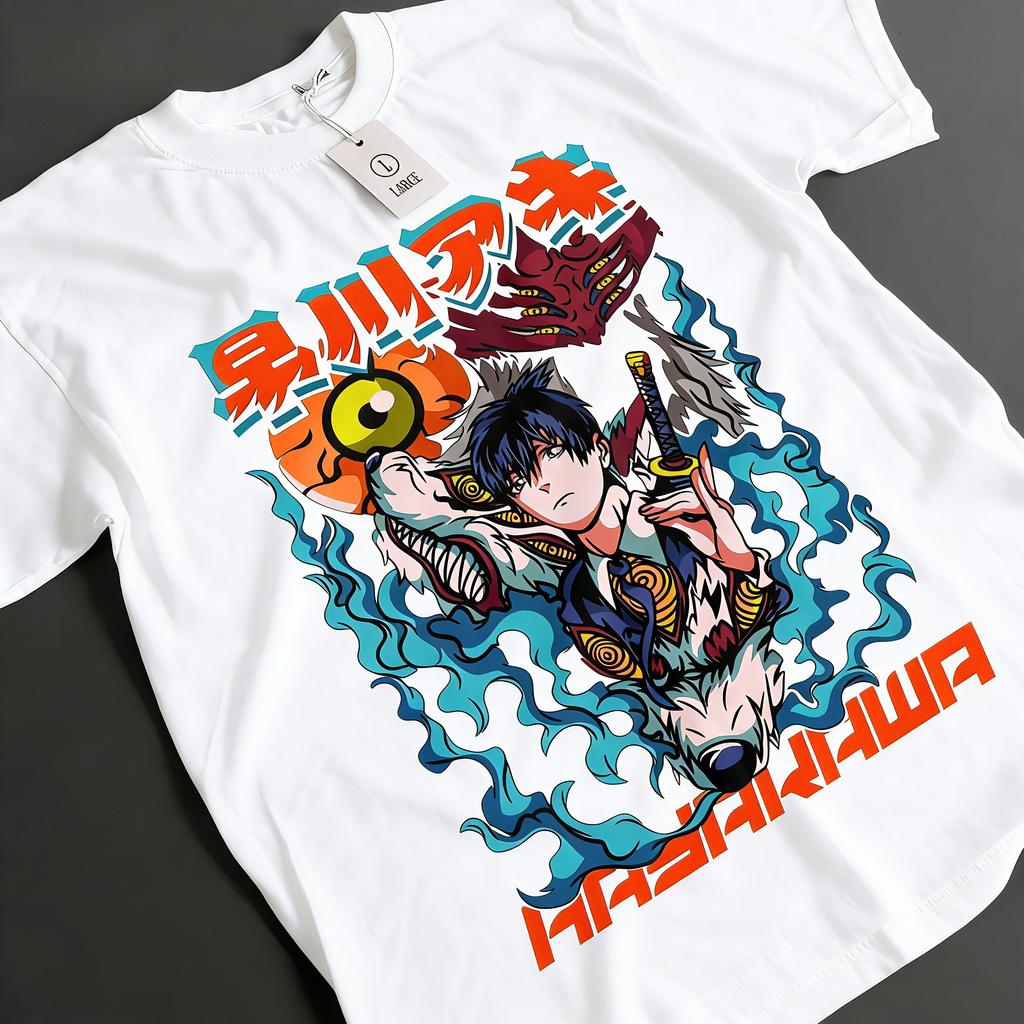 Chainsaw Unisex Tshirt By Aki Hayakawa Featuring Makima and Asa Denji This Is A Japanese Anime Product Y2k Ins