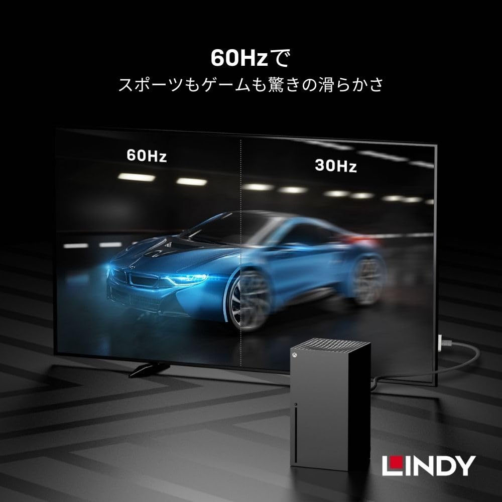 LINDY CROMO LINE HDMI 4K kabel 0,3 m 2.0 Typ-A Ultra tenký (Číslo modelu 41669)