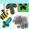Game Minecraft Surrounding Plush Toy Sword Cushion Fiber Fill Kids Gift Doll