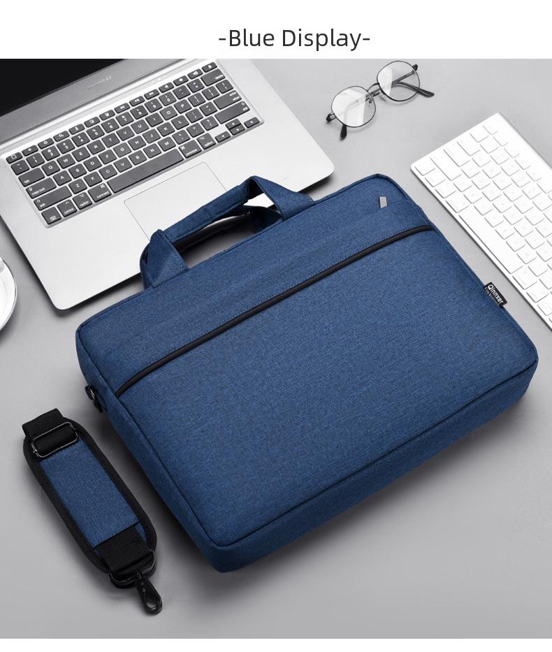 Servietă antișoc cu un singur umăr pentru laptopuri de 15,6 inchi - Compatibilă Huawei și Dell