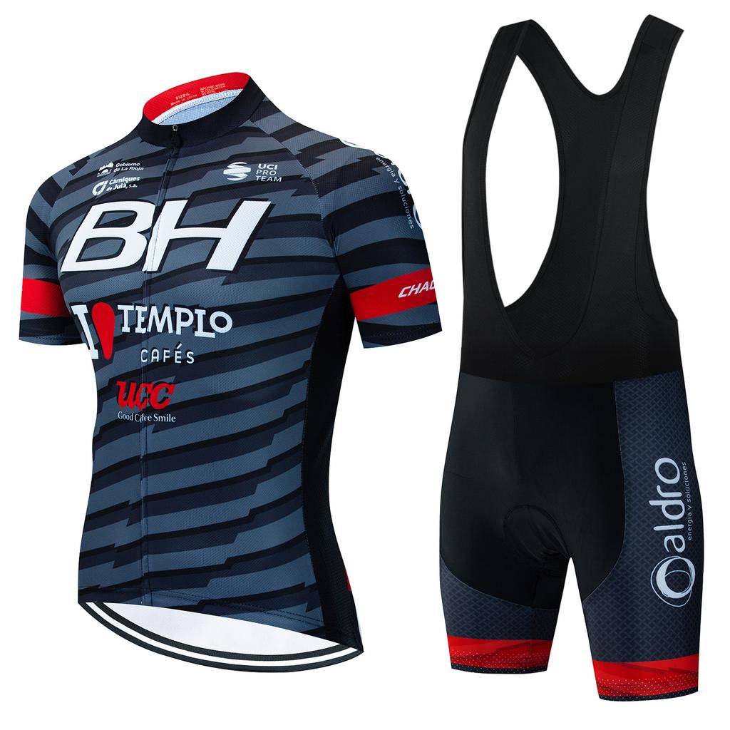 Summer Short-Sleeved Cycling Suit Breathable Men'S And Women'S Cycling Shirts Cycling Tops And Pants Kuqi