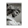 Perseus with the Head of Medusa Poster Black and White Ancient Greek God Wall Art Prints Canvas Painting Home Room Decoration