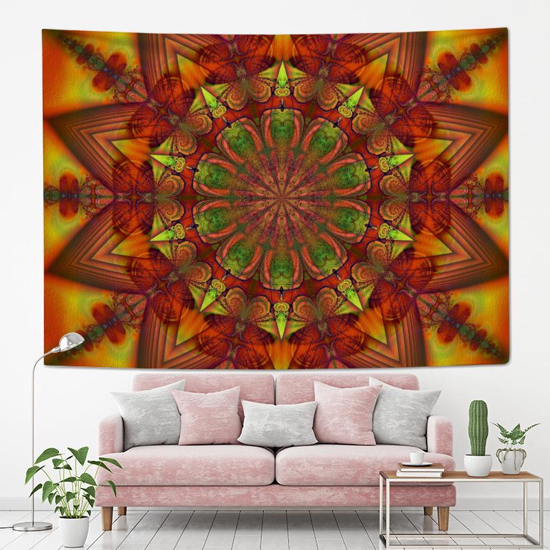 

Подвесная ткань для спальни, европейская и американская домашняя фоновая ткань, ткань для украшения гостиной, гобелен для комнаты 100*75cm