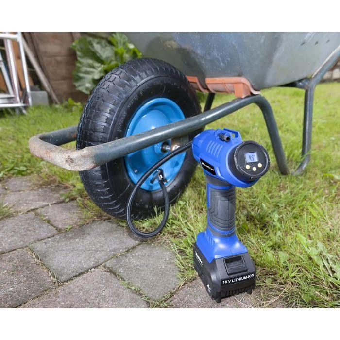Cordless air pump ADLP18, 18 Volt Li-Ion