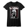 Godfather Seeing Red Black Junior Women's T-Shirt