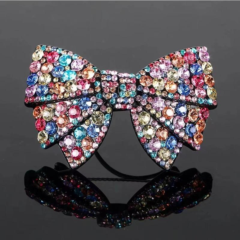 Bows Hair Clip, Updo Headband, Hairpin, Top Clip, Spring Clip, Ponytail Rear Hair Clamp, Hair Accessory