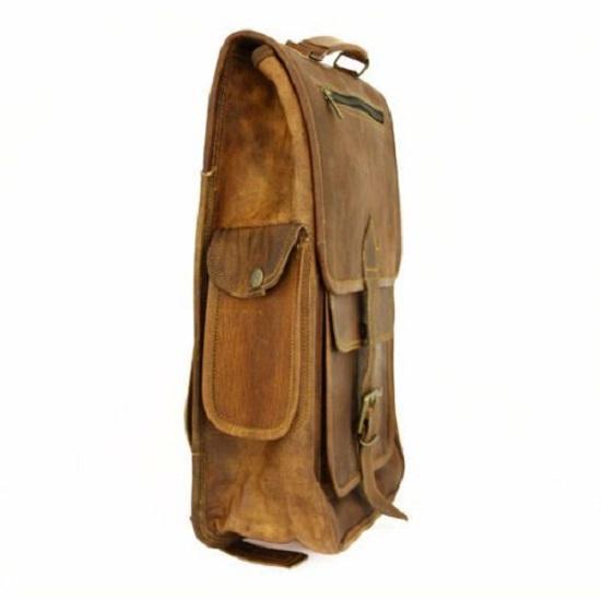 Messenger Leather Handmade Backpack Bag Rucksack Laptop Vintage Shoulder Bag