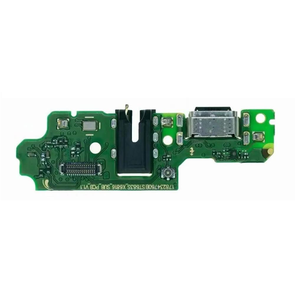 

For Infinix Hot 20 Play 4G X6825 Dock Connector Charging Port Flex Cable Repair Part (Without Logo) A